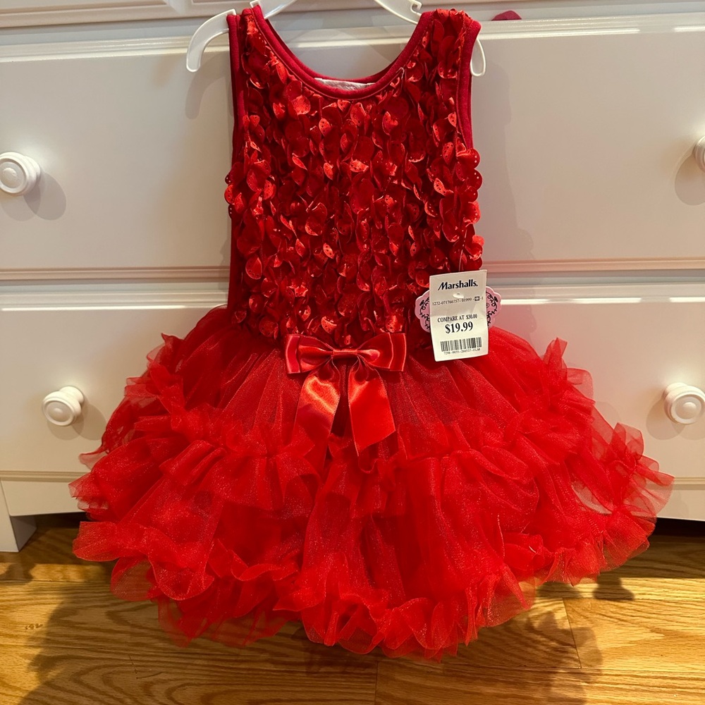 Red tutu dress brand new with tags